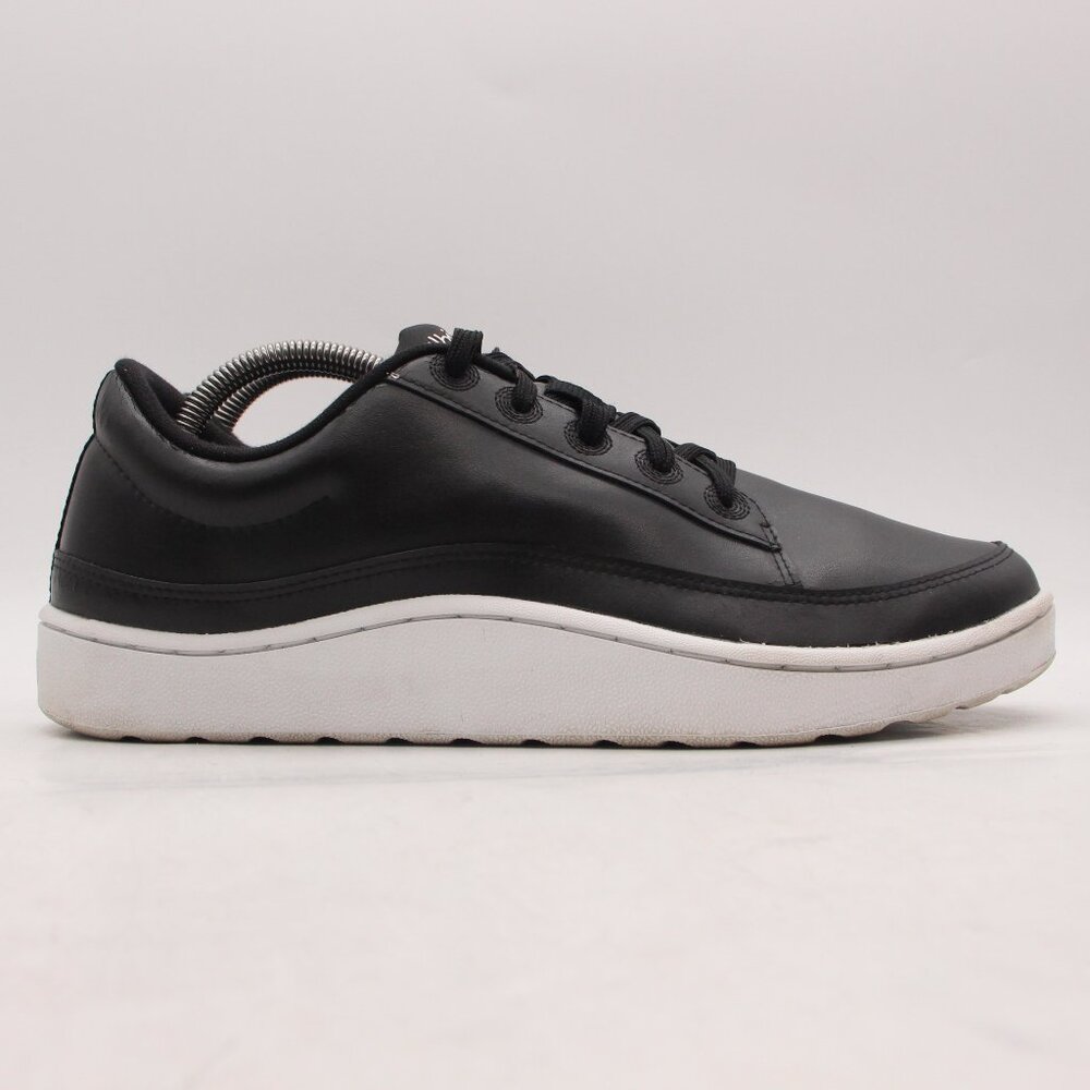 Allbirds Mens 8 Womens 9.5 Plant Pacers Black Casual Sneakers PP Vegan Leather